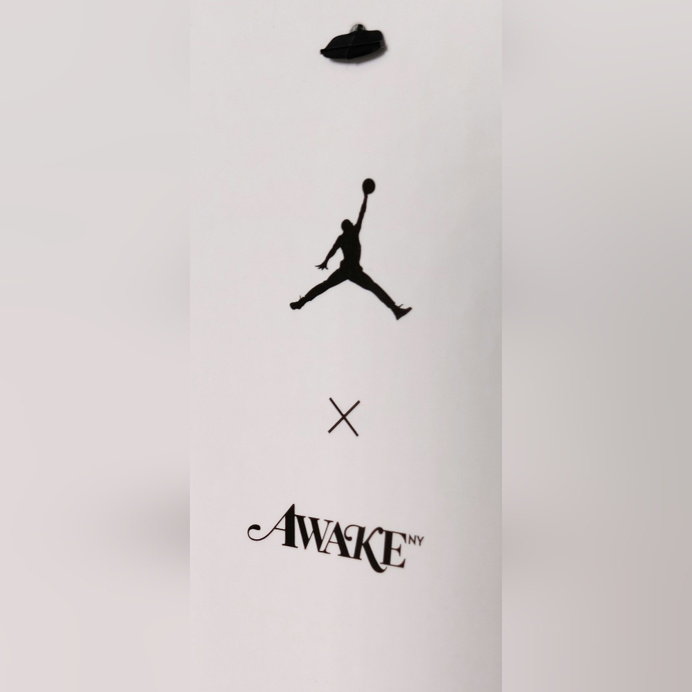 Nike Air Jordan x Awake NY Fleece Hoodie Heather Gray Size Men Medium NWT - Picture 4 of 5